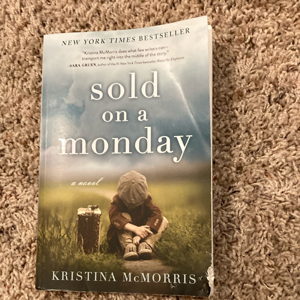Sold on a Monday by Kristina McMorris Paperback Book New York Times Best Seller